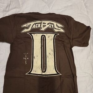 Cactus Jack by Travis Scott Brown Graphic Tee